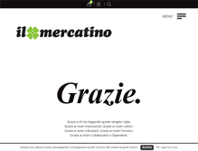 Tablet Screenshot of giornale.ilmercatino.it
